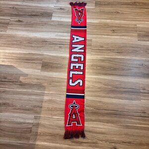 Los Angeles Anaheim Angels MLB Baseball Team Fringe Scarf
